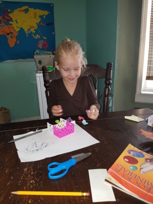 homeschooling with Shopkins