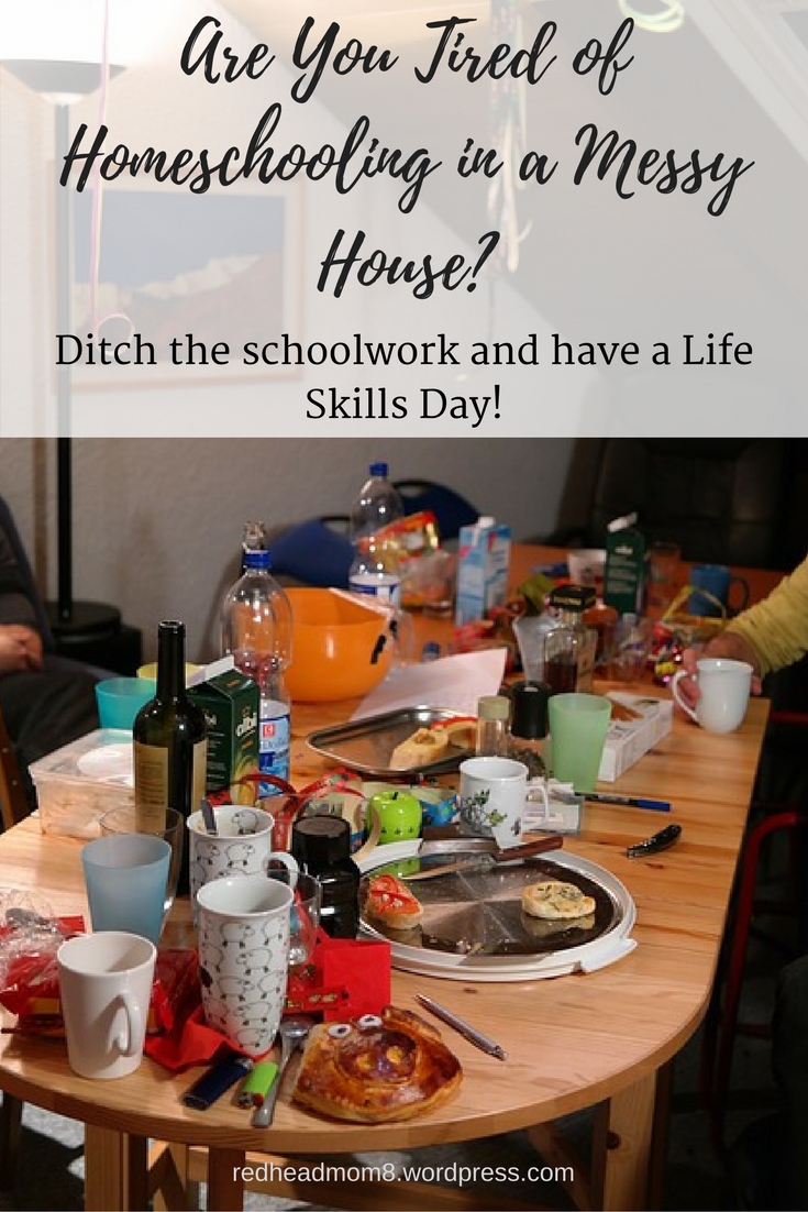 Are You Tired of Homeschooling in a Messy House?