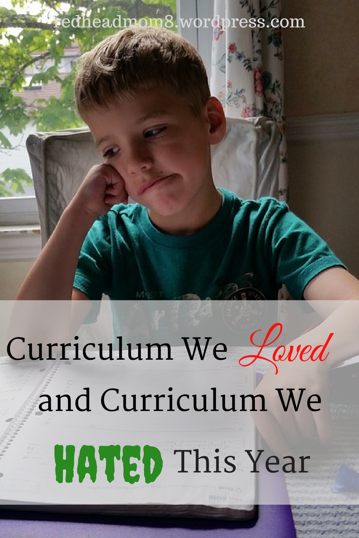 Curriculum We Loved and Curriculum We Hated This Year