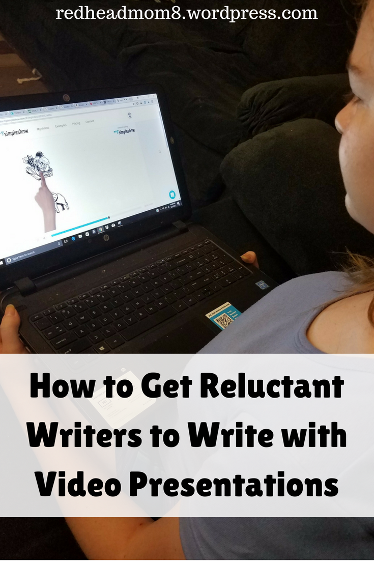 How to Get Reluctant Writers to Write with Video Presentations
