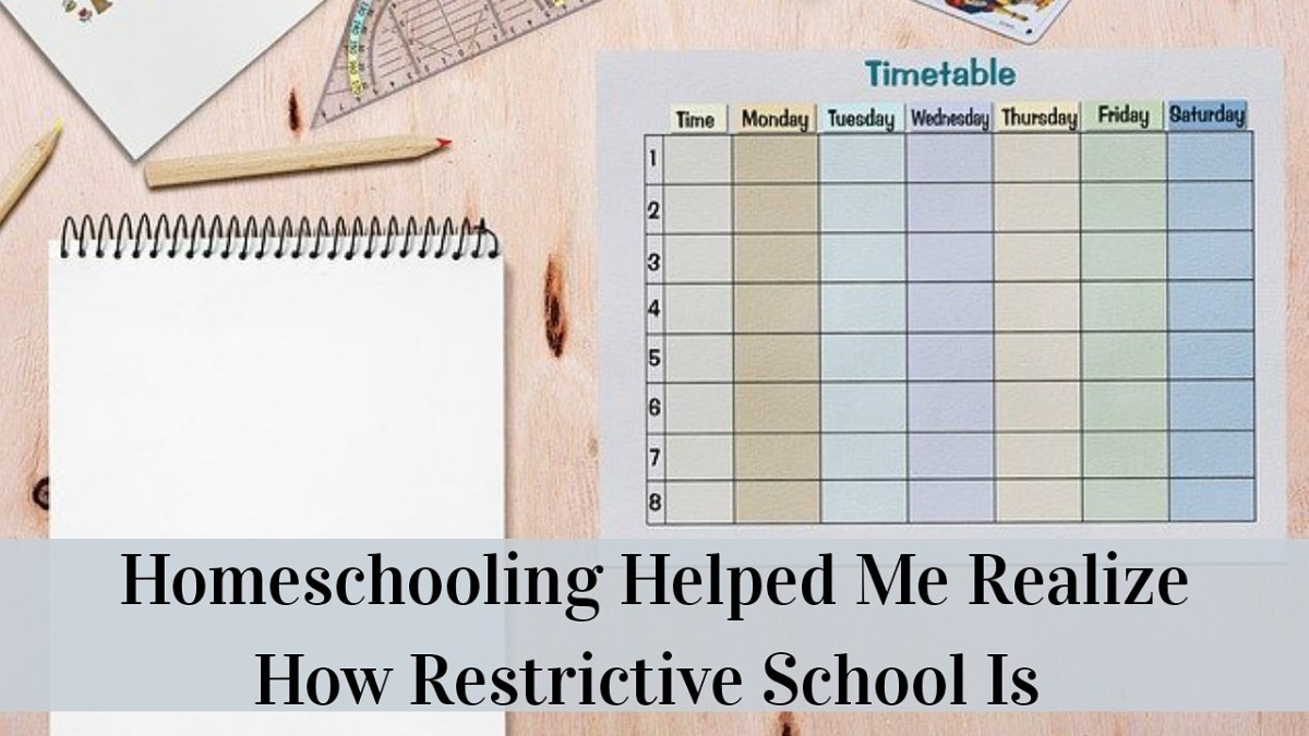 Homeschooling Helped Me Realize How Restrictive School Is